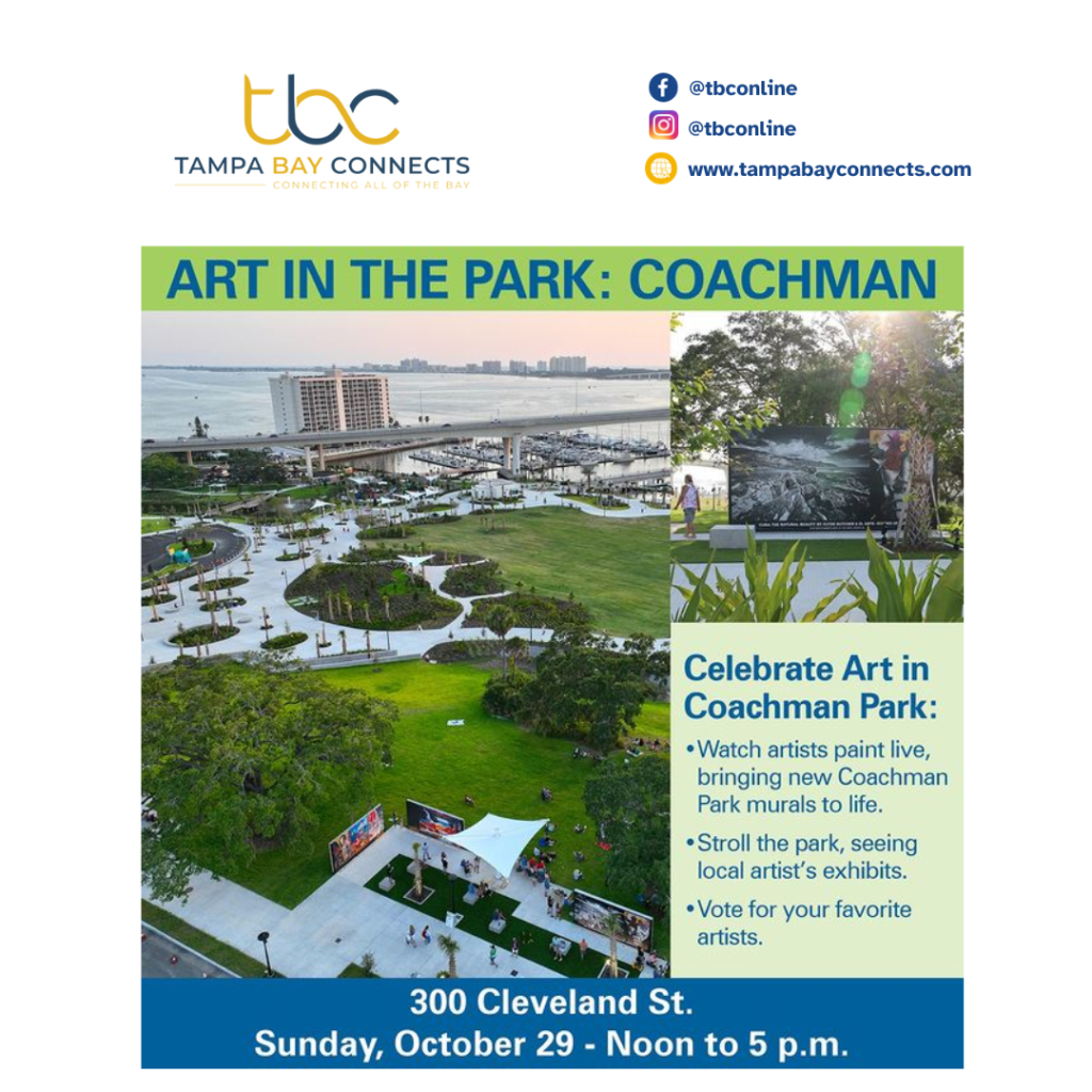 Coachman Park Art Extravaganza: A Day of Creativity and Community Engagement