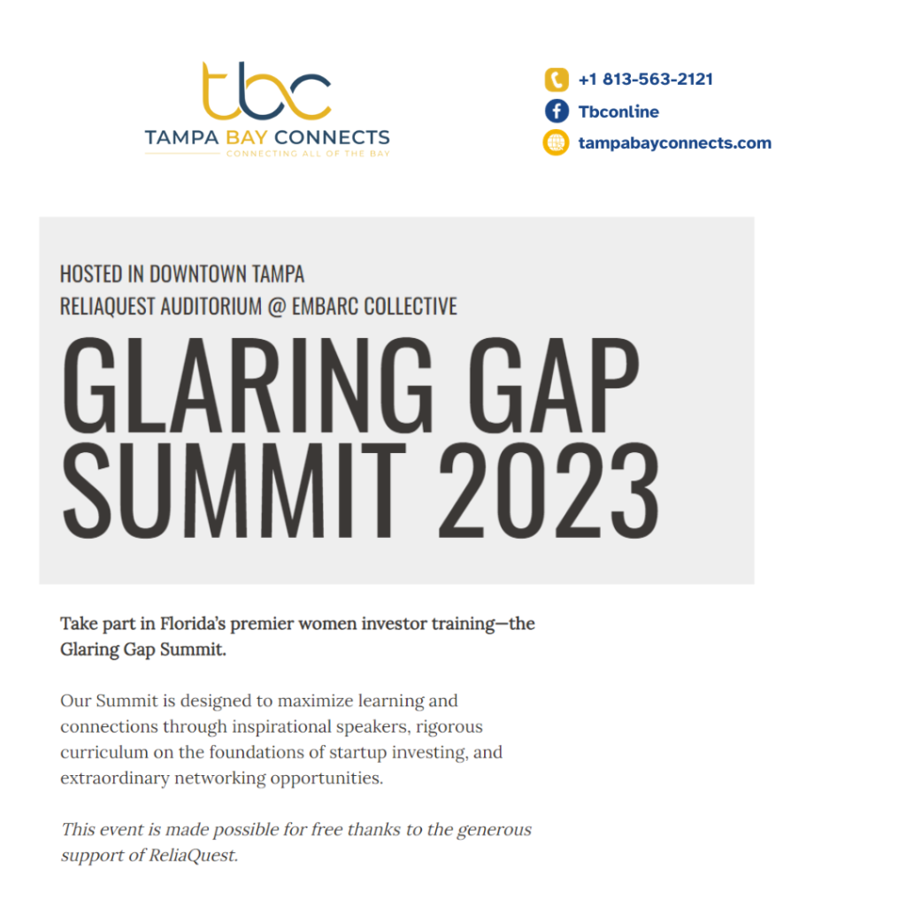 Join the Glaring Gap Summit 2023: Bridging the Divide