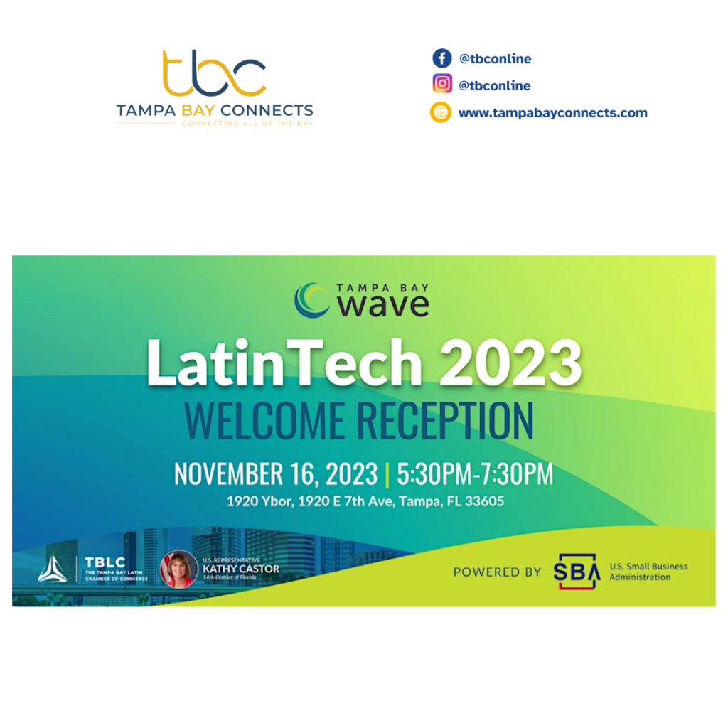 Tampa Bay Wave Hosts Inaugural LatinTech Accelerator 2023 Welcome Reception
