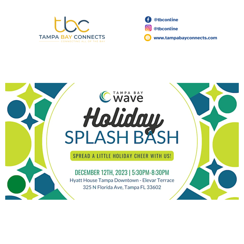 Tampa Bay Wave Hosts Festive Holiday Bash for Networking and Cheer