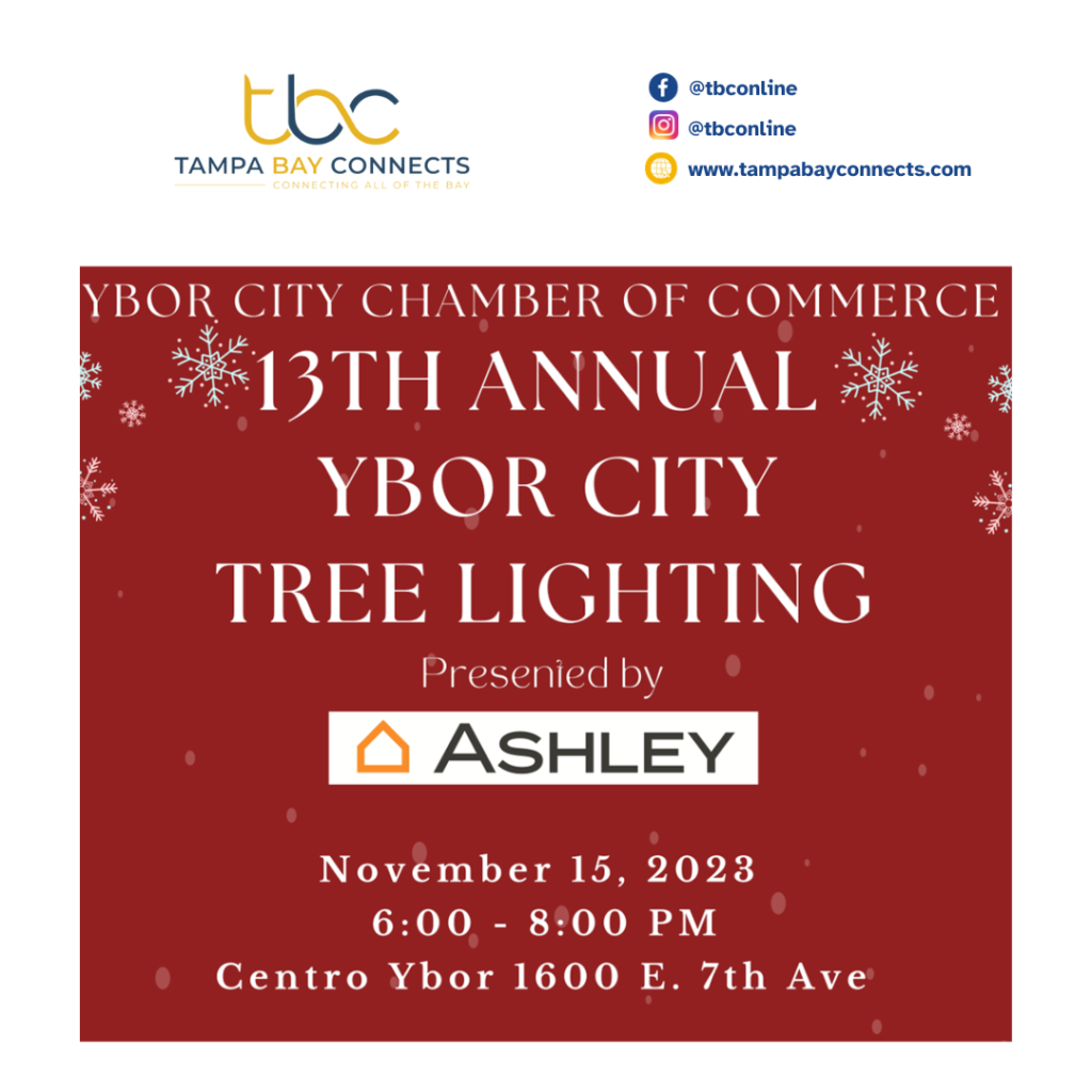 Ybor City Celebrates the Holidays with the 13th Annual Tree Lighting Ceremony
