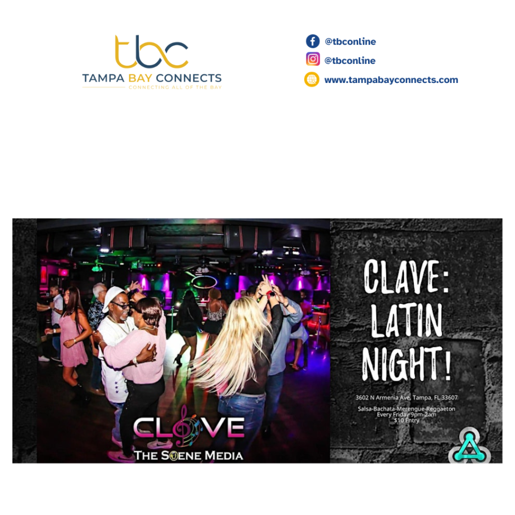 Step into the Rhythm: Clave's Latin Night - Camo Theme in Tampa, FL