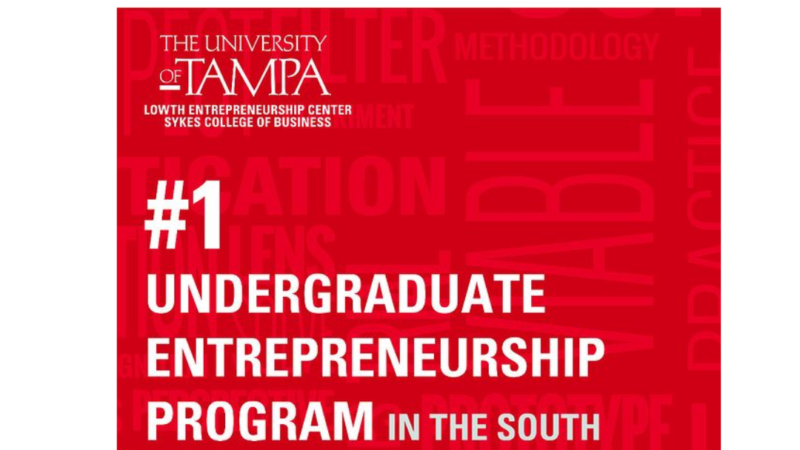 The University of Tampa's Sykes College of Business Shines in Entrepreneurship Education