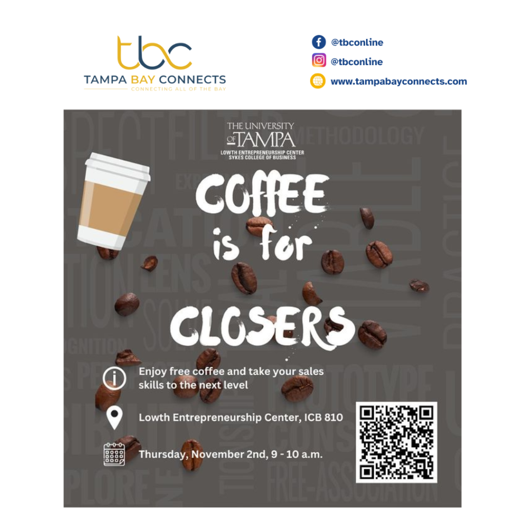 Boost Your Sales Acumen over a Cup of Coffee at Lowth Entrepreneurship Center