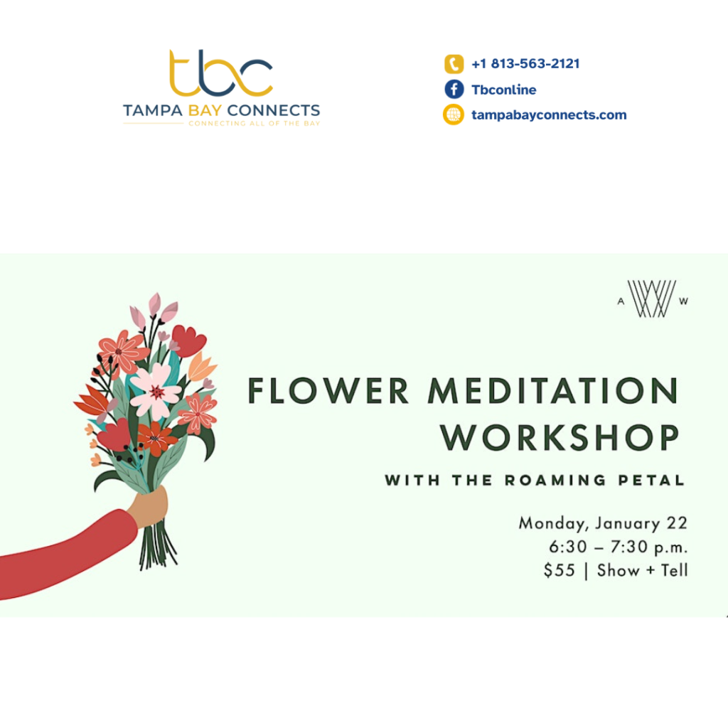 Blooms and Bliss: A Floral Meditation Workshop at Armature Works