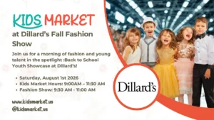 Kids Market at Dillards Fall Fashion Show